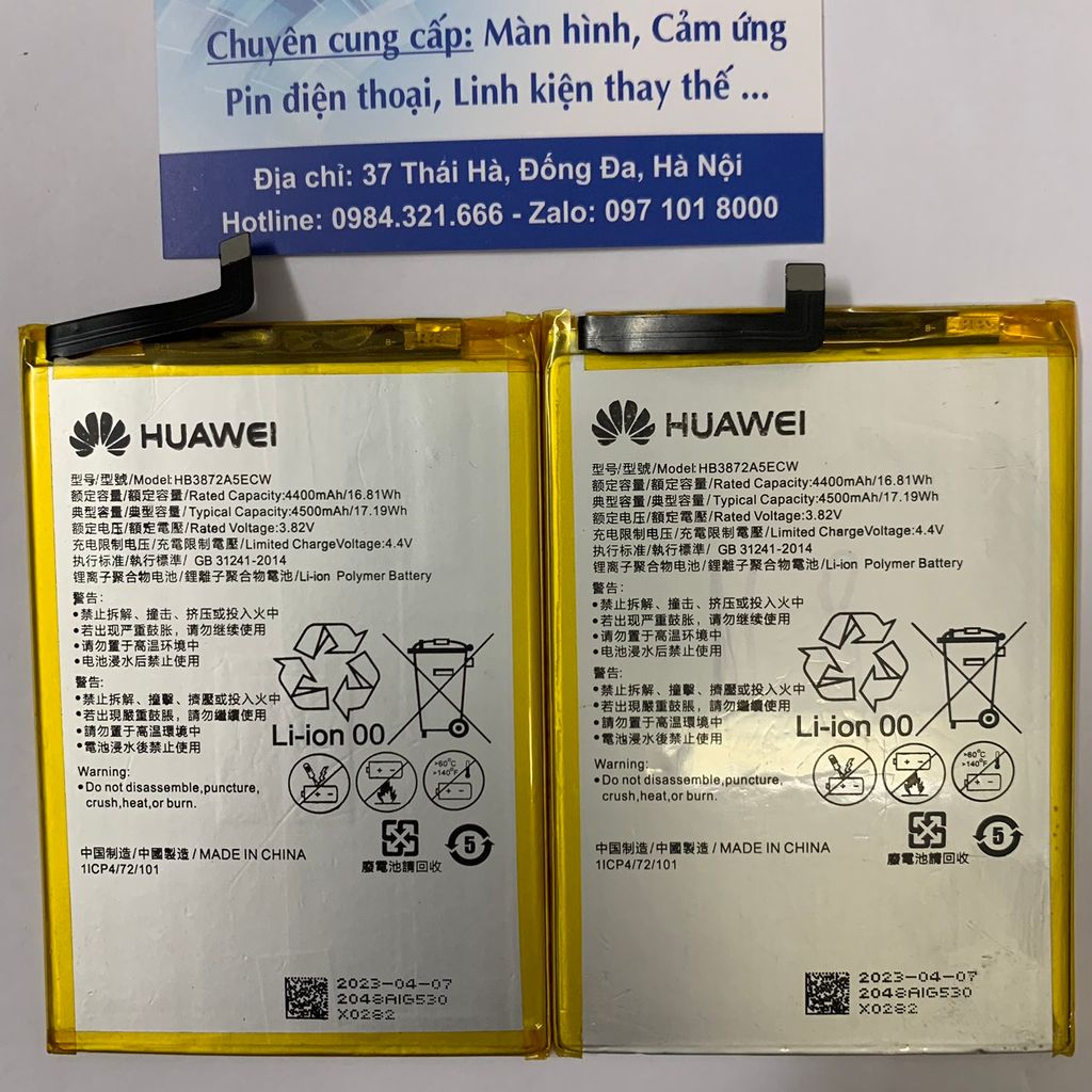 Pin Huawei Honor Note 8 - HB3872A5ECW