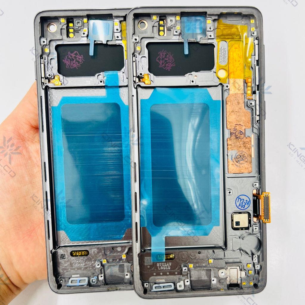 Màn hình 2Ic Khung Samsung Galaxy S10, G970 New Oled