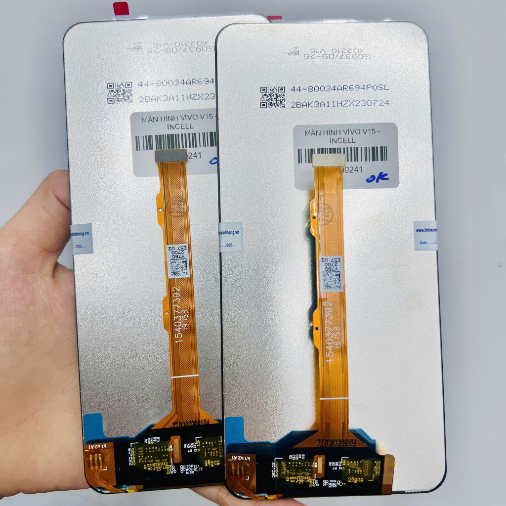 Màn hình full Vivo V15 nguyên bộ màu đen