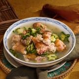  Canh chân dê nấu xương rồng (Suất) 