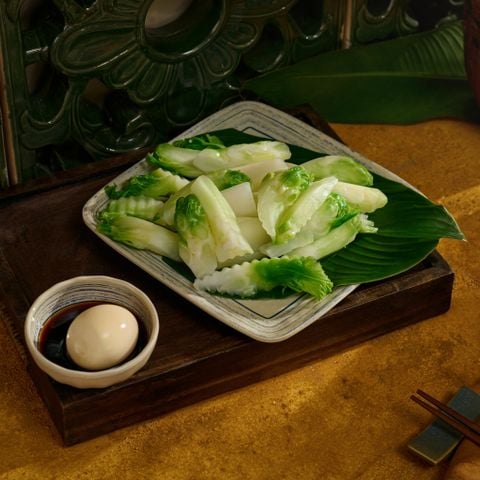  Rau mầm đá Sapa Luộc chấm trứng (Suất) 