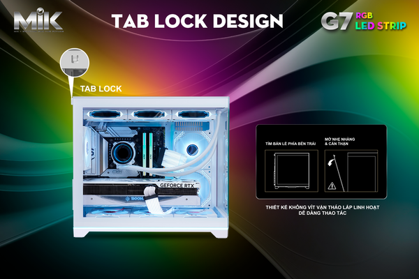 CASE MIK G7 LED STRIP