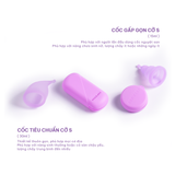  Bộ đôi Z Cup (15ml) và S Cup (30ml) (Tặng dây đeo trang trí móc khóa, điện thoại) 