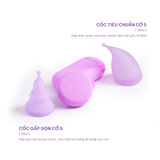  Bộ đôi Z Cup (15ml) và S Cup (30ml) (Tặng dây đeo trang trí móc khóa, điện thoại) 