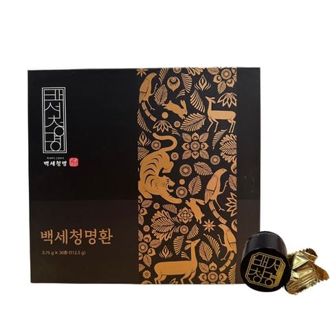 An cung ngưu Bách Tuế Thanh Minh Hoàn Baek Cheong Myeong Hwan 30 viên