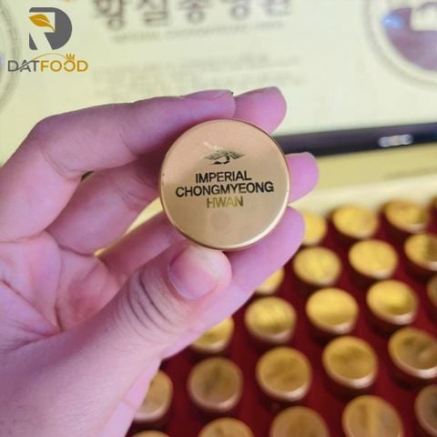 An cung ngưu bổ não Hoàng Gia Imperial Chongmyeong Hwan Hàn Quốc hộp gỗ 60 viên