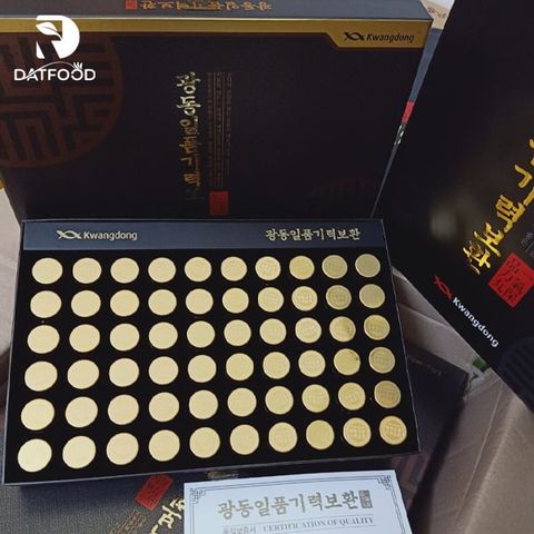 An cung ngưu Trầm Hương Kwangdong Hàn Quốc hộp 60 viên