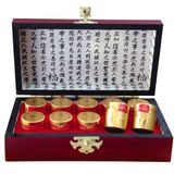 An cung ngưu hoàng Thanh Tâm Hàn Quốc hộp gỗ 10 viên