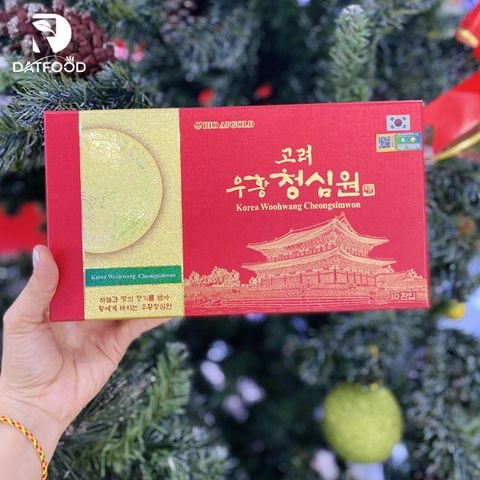 An cung ngưu Thanh Tâm Woohwang Cheongsimwon hộp 10 viên