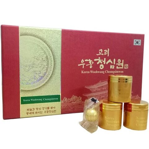 An cung ngưu Thanh Tâm Woohwang Cheongsimwon hộp 10 viên