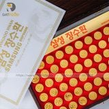 An cung ngưu trầm hương Samsung Jangsoo Hwan Hàn Quốc hộp 60 viên (Mẫu mới)