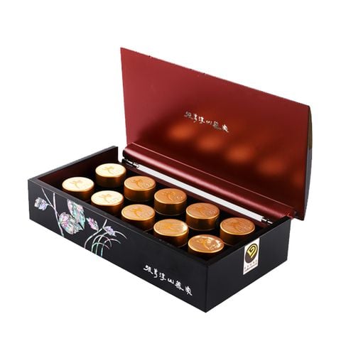 An cung ngưu Tổng Thống Dát Vàng Samdawon hộp 10 viên (loại 1)