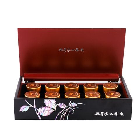 An cung ngưu Tổng Thống Dát Vàng Samdawon hộp 10 viên (loại 1)