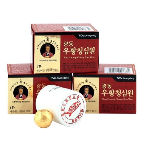 An cung ngưu Vũ Hoàng Thanh Tâm Kwangdong hộp 10  viên