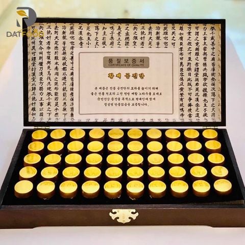 An cung tiên đan Hoàng Đế Gong Jin Dan Hàn Quốc hộp 50 viên