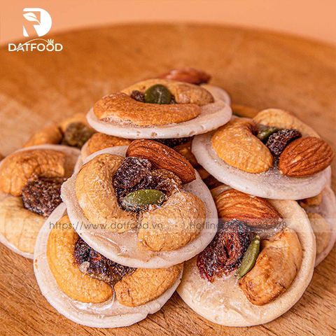 Bánh đồng tiền mix hạt dinh dưỡng Đạt Food