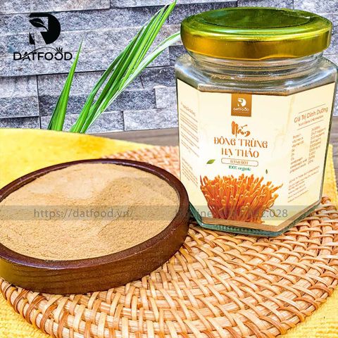 Bột đông trùng hạ thảo nguyên chất hũ 80g