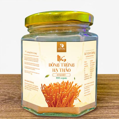 Bột đông trùng hạ thảo nguyên chất hũ 80g