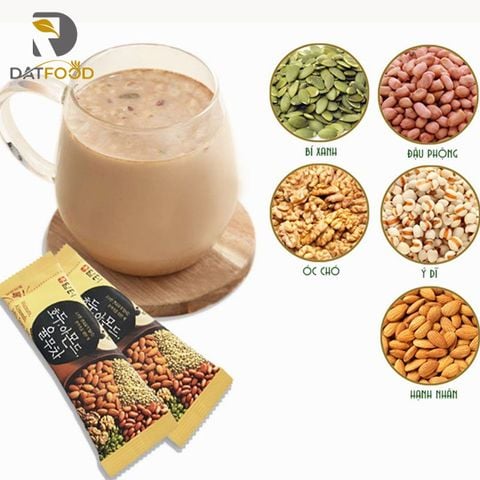 Bột ngũ cốc dinh dưỡng Damtuh Hàn Quốc hộp 50 stick x 18g