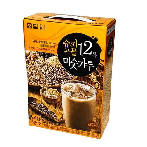 Bột ngũ cốc dinh dưỡng Damtuh Hàn Quốc (12 loại hạt) hộp 40 stick