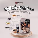 Bột ngũ cốc đậu đen óc chó Damtuh Hàn Quốc hộp 50 stick