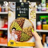 Bột ngũ cốc dinh dưỡng mix hạt dẻ Damtuh Hàn Quốc hộp 50 stick