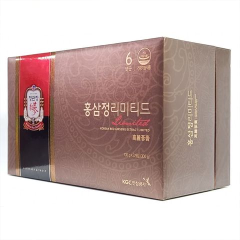 Cao địa sâm KGC Hàn Quốc hộp 3 lọ x 100g