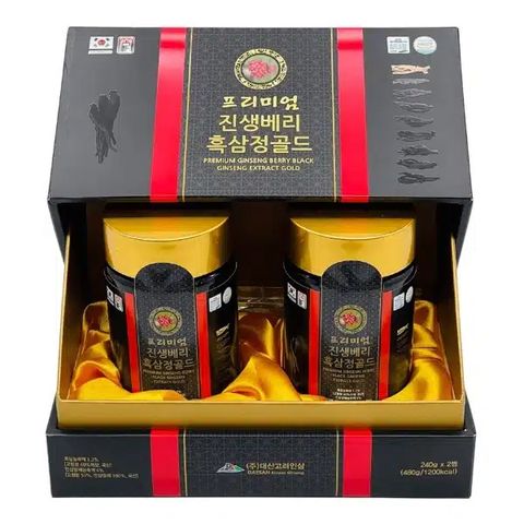 Cao hắc sâm Daesan Hàn Quốc hộp 2 lọ x 240g