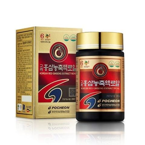 Cao hồng sâm Pocheon Hàn Quốc hộp vàng 240g