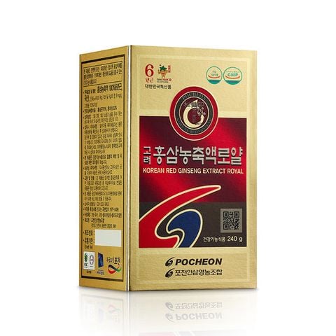 Cao hồng sâm Pocheon Hàn Quốc hộp vàng 240g