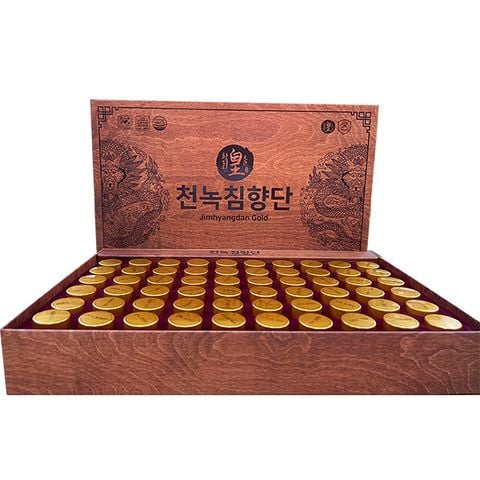 An cung bổ não Trầm Hương Jimhyangdan Gold Hàn Quốc hộp giấy 60 viên (Mẫu mới)