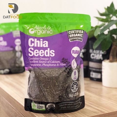 Hạt chia Úc Absolute Organic túi tím 1kg