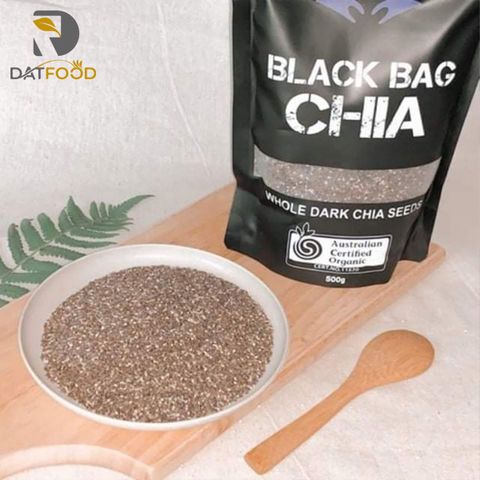 Hạt chia Úc túi đen Black Bag túi 500g
