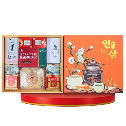 set quà tặng biếu Tết, quà tặng doanh nghiệp Mẫu 34