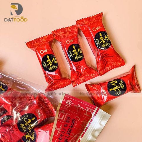 Kẹo dẻo hồng sâm CW Cheonnyeonnae Food Hàn Quốc gói 350g