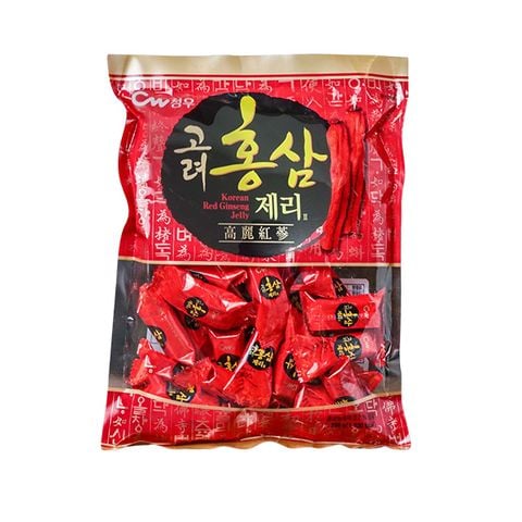 Kẹo dẻo hồng sâm CW Cheonnyeonnae Food Hàn Quốc gói 350g