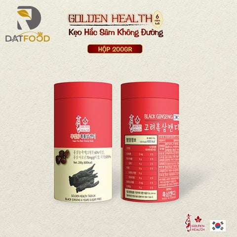 Kẹo hắc sâm không đường Golden Health Hàn Quốc