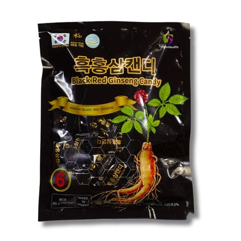 Kẹo hắc sâm Samjin Hàn Quốc gói 200g