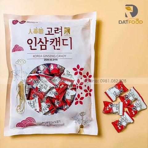 Kẹo sâm Chilsung Hàn Quốc gói 300g