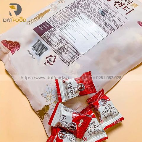 Kẹo hồng sâm Chilsung Hàn Quốc gói 300g