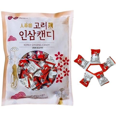 Kẹo hồng sâm Chilsung Hàn Quốc gói 300g