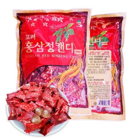 Kẹo hồng sâm KGS Hàn Quốc gói 300g