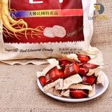 Kẹo hồng sâm không đường Koryo Food Hàn Quốc gói 500g