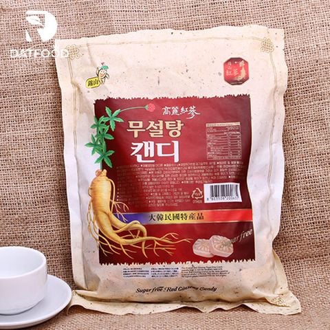 Kẹo sâm không đường Koryo Food Hàn Quốc gói 500g