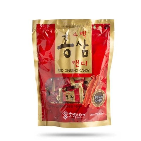 Kẹo hồng sâm Sobaek Hàn Quốc gói 200g