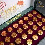 An cung ngưu trầm hương bổ não Ginsengberry Hongnok Chimhyanghwan 32 viên