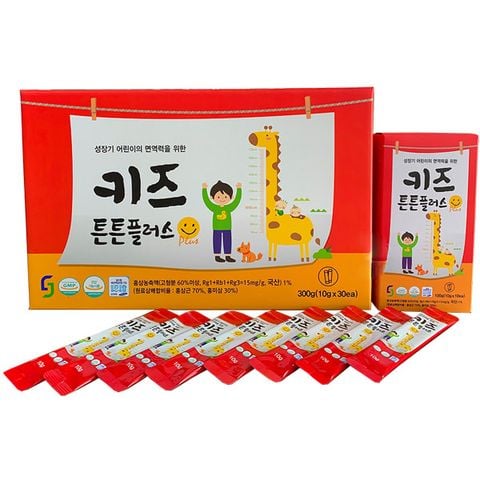 Nước hồng sâm Baby Daesan Kids Plus Hàn Quốc hộp 30 gói x 10g
