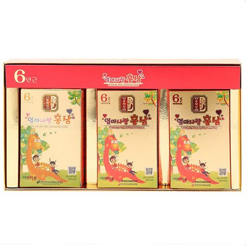 Nước hồng sâm baby Pocheon Hàn Quốc hộp 30 gói x 20ml