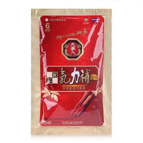Nước hồng sâm Bio Hàn Quốc hộp xách đỏ 30 gói x 70ml