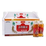 Nước hồng sâm có củ KGS Hàn Quốc hộp 10 chai x 120ml